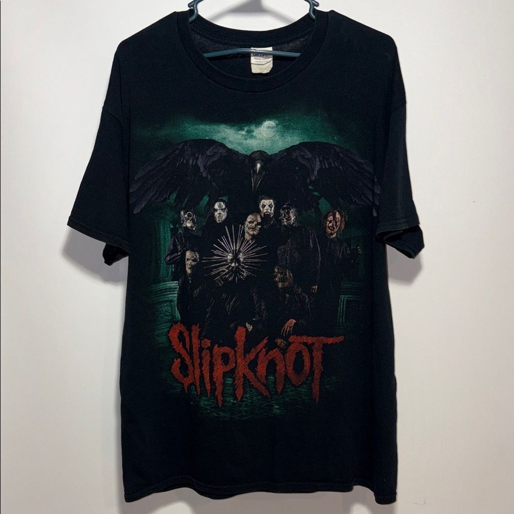 Gildan Black Slipknot Graphic Tee